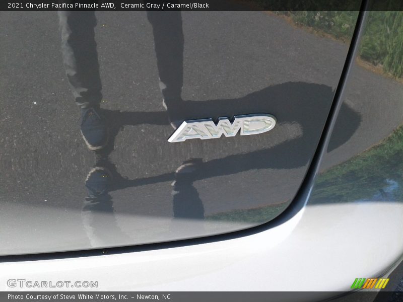Ceramic Gray / Caramel/Black 2021 Chrysler Pacifica Pinnacle AWD