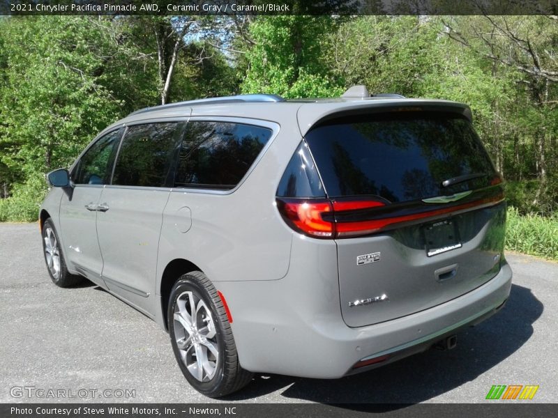Ceramic Gray / Caramel/Black 2021 Chrysler Pacifica Pinnacle AWD
