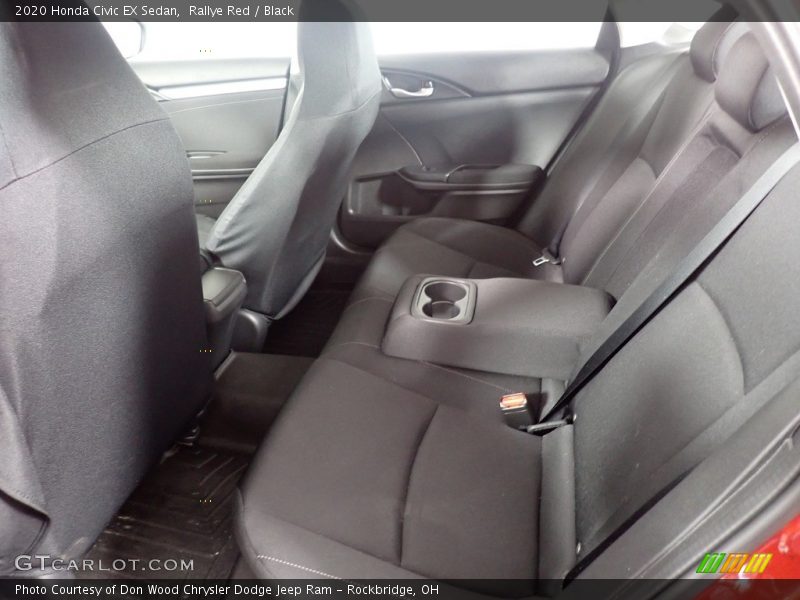 Rallye Red / Black 2020 Honda Civic EX Sedan