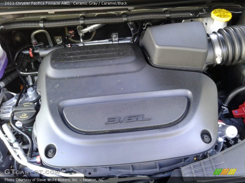 Ceramic Gray / Caramel/Black 2021 Chrysler Pacifica Pinnacle AWD