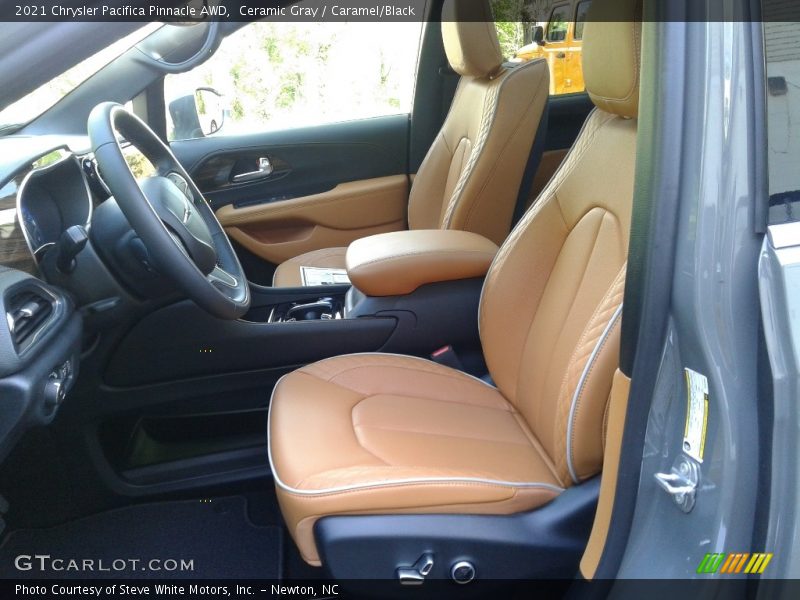  2021 Pacifica Pinnacle AWD Caramel/Black Interior