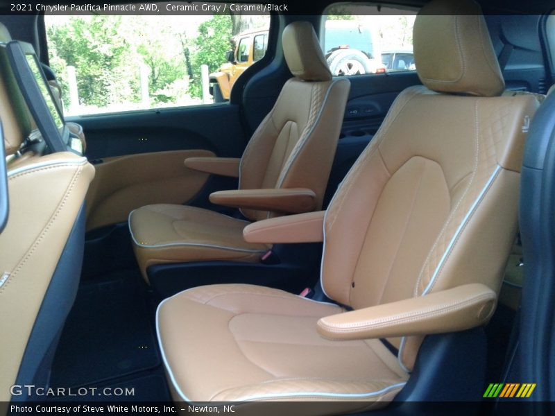 Rear Seat of 2021 Pacifica Pinnacle AWD
