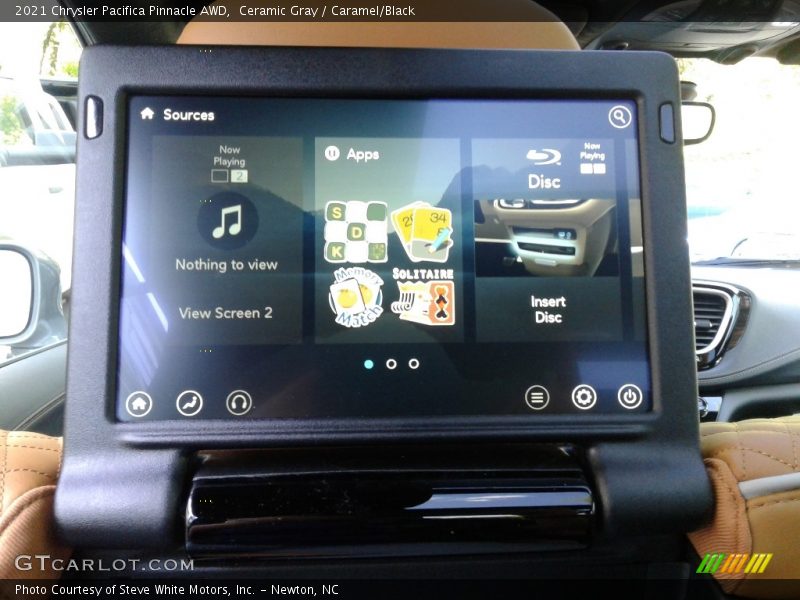 Ceramic Gray / Caramel/Black 2021 Chrysler Pacifica Pinnacle AWD