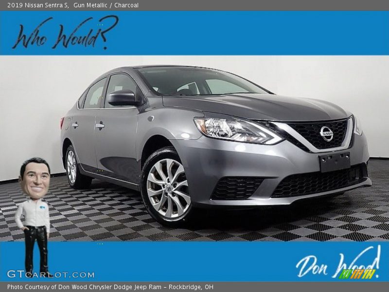 Gun Metallic / Charcoal 2019 Nissan Sentra S
