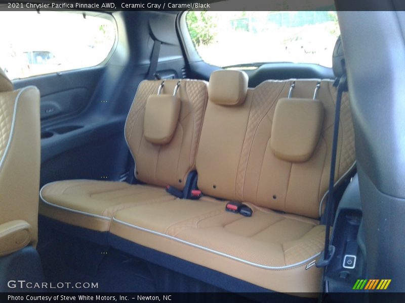 Rear Seat of 2021 Pacifica Pinnacle AWD