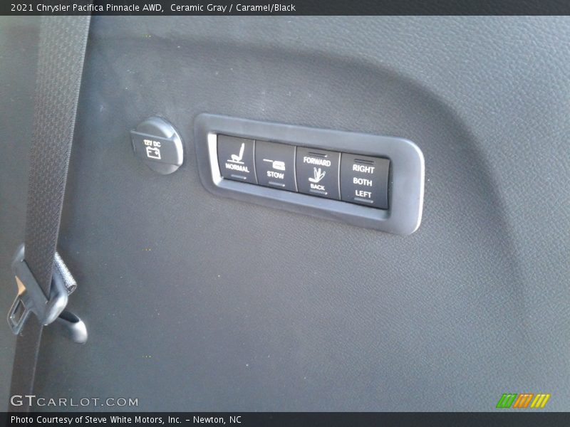 Ceramic Gray / Caramel/Black 2021 Chrysler Pacifica Pinnacle AWD