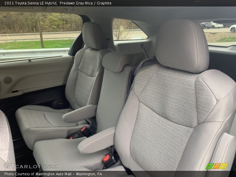 Predawn Gray Mica / Graphite 2021 Toyota Sienna LE Hybrid