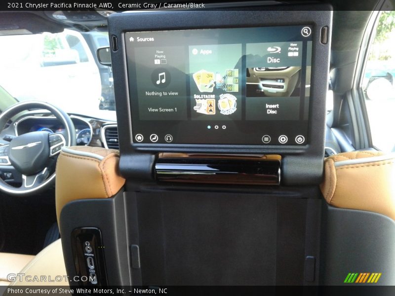 Ceramic Gray / Caramel/Black 2021 Chrysler Pacifica Pinnacle AWD