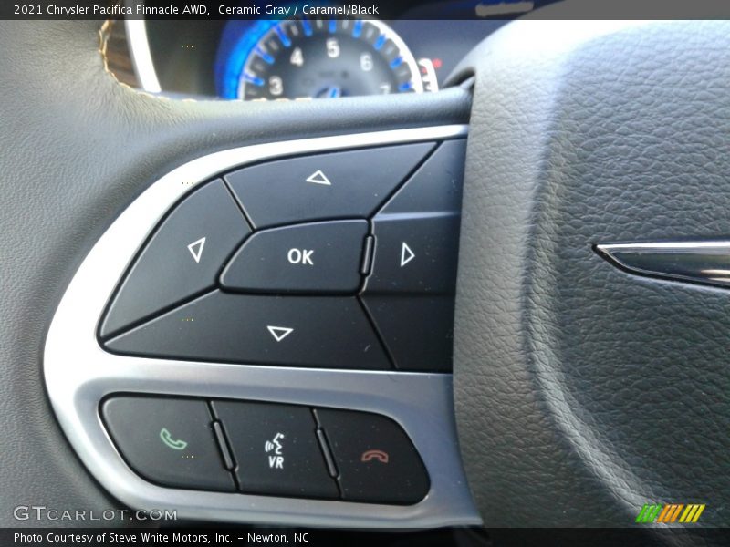 Ceramic Gray / Caramel/Black 2021 Chrysler Pacifica Pinnacle AWD