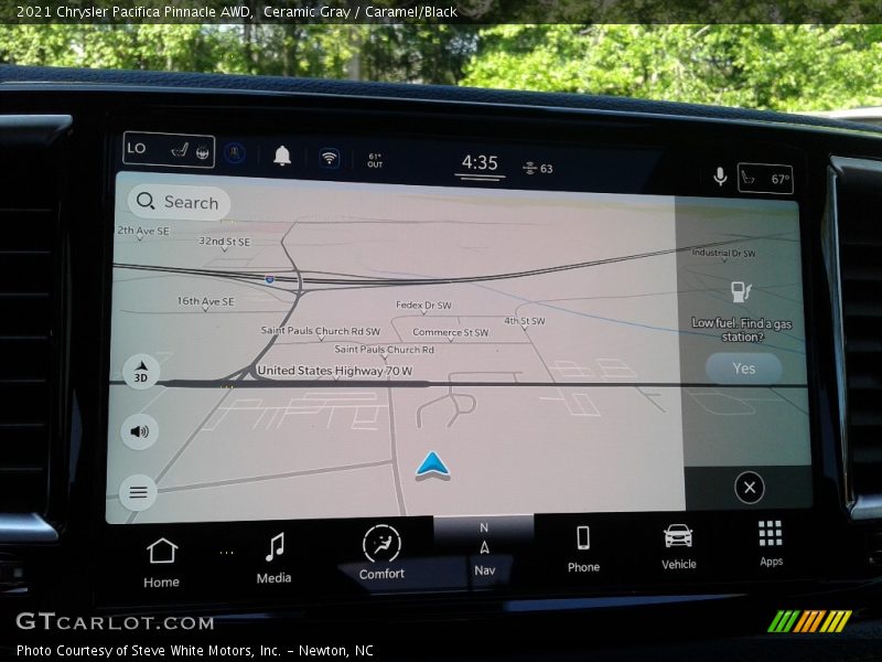 Ceramic Gray / Caramel/Black 2021 Chrysler Pacifica Pinnacle AWD