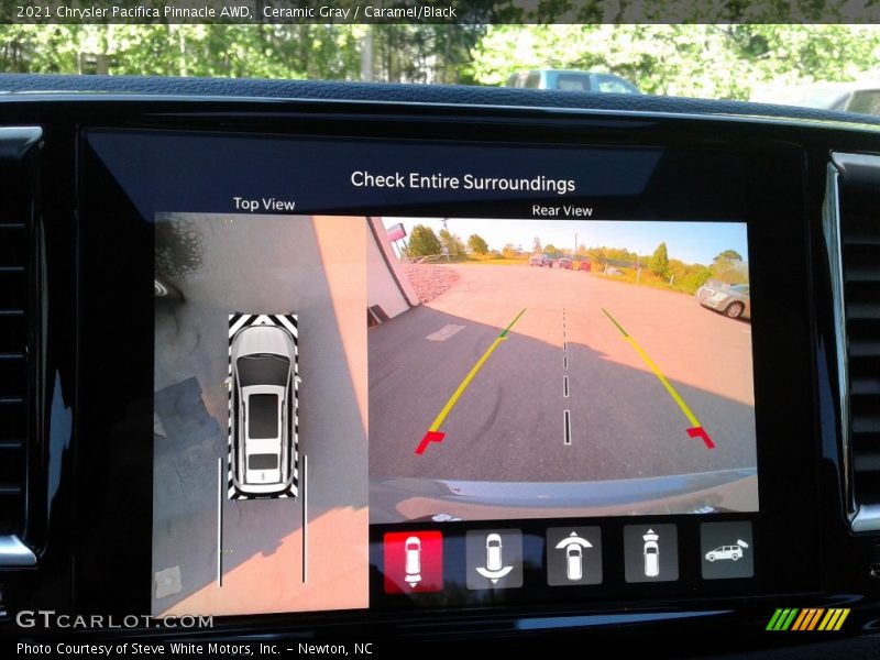 Ceramic Gray / Caramel/Black 2021 Chrysler Pacifica Pinnacle AWD