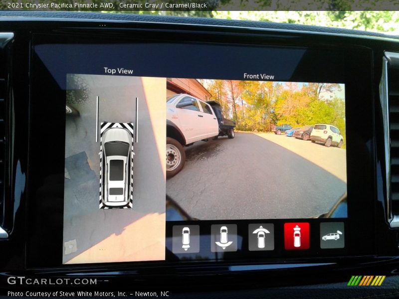 Ceramic Gray / Caramel/Black 2021 Chrysler Pacifica Pinnacle AWD