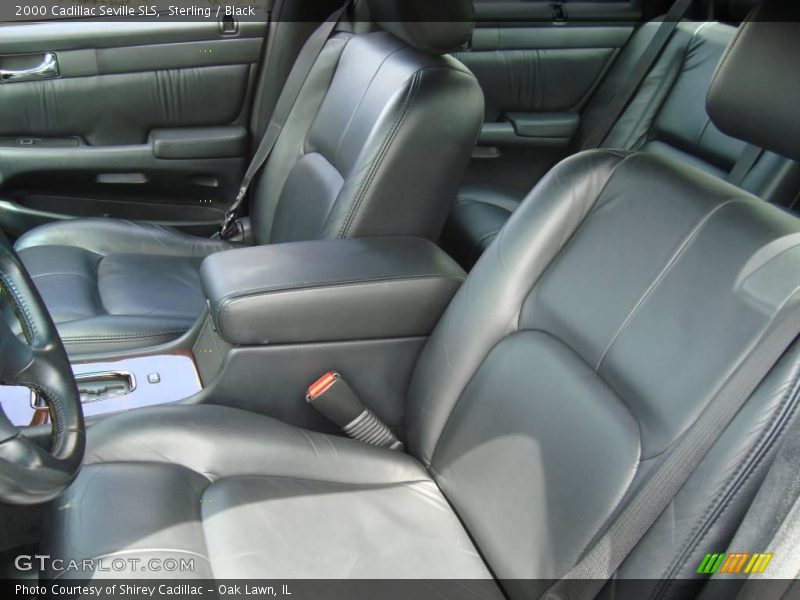 Sterling / Black 2000 Cadillac Seville SLS