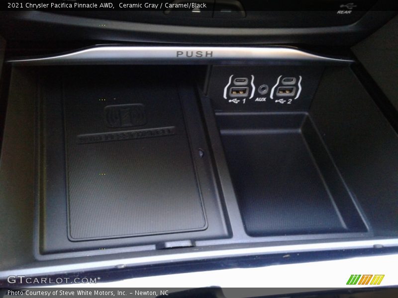 Ceramic Gray / Caramel/Black 2021 Chrysler Pacifica Pinnacle AWD