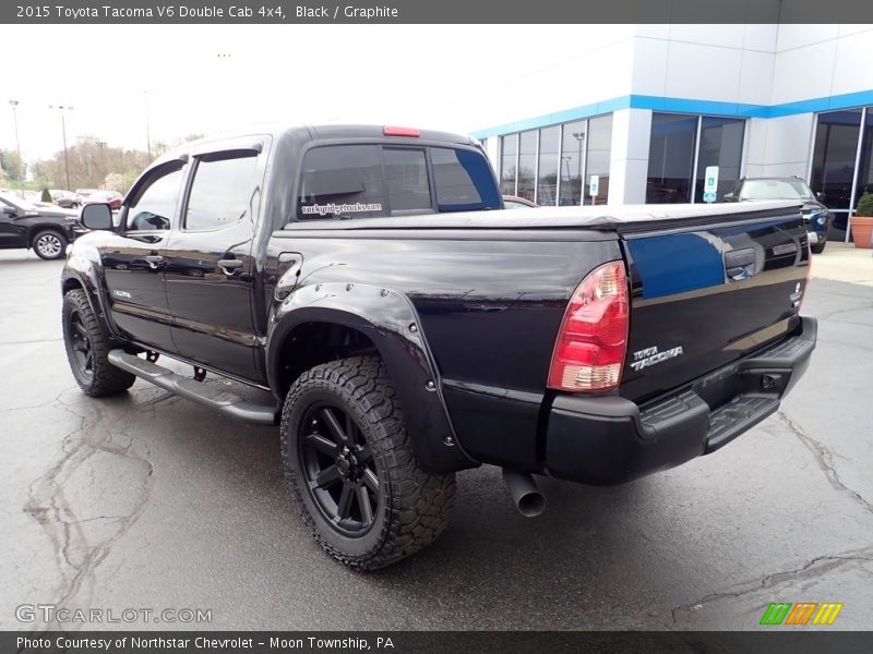 Black / Graphite 2015 Toyota Tacoma V6 Double Cab 4x4