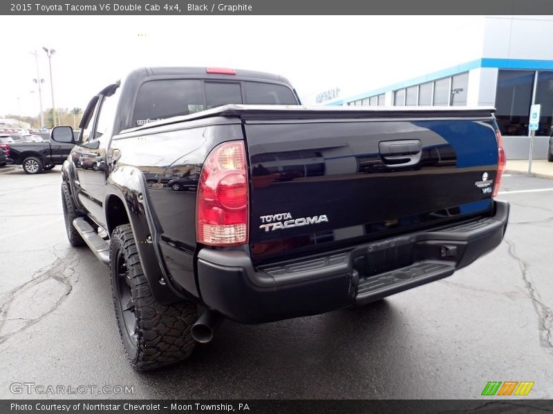 Black / Graphite 2015 Toyota Tacoma V6 Double Cab 4x4