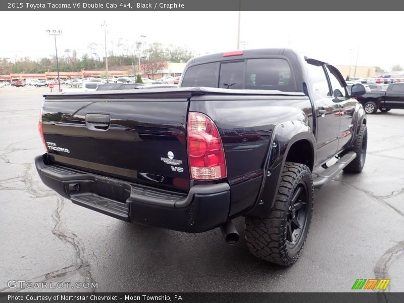 Black / Graphite 2015 Toyota Tacoma V6 Double Cab 4x4