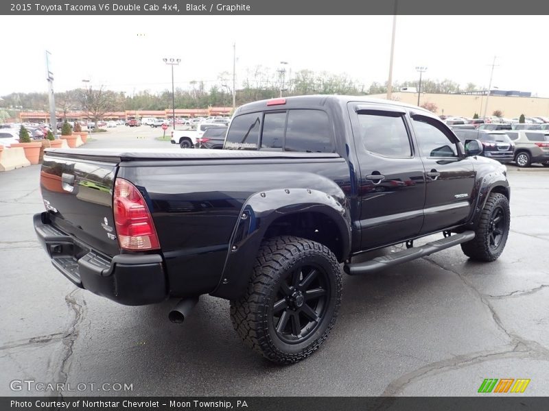 Black / Graphite 2015 Toyota Tacoma V6 Double Cab 4x4