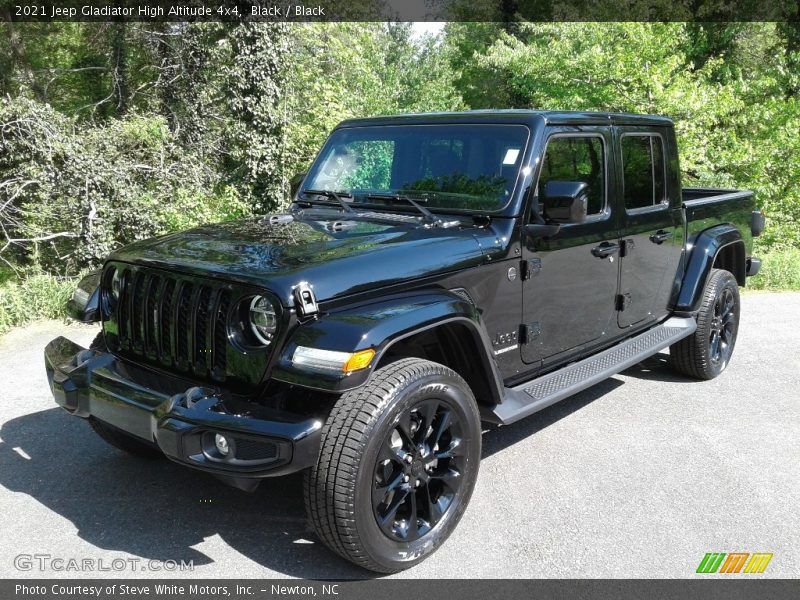 Black / Black 2021 Jeep Gladiator High Altitude 4x4