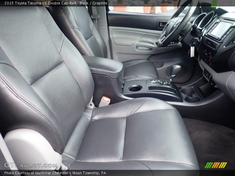 Black / Graphite 2015 Toyota Tacoma V6 Double Cab 4x4