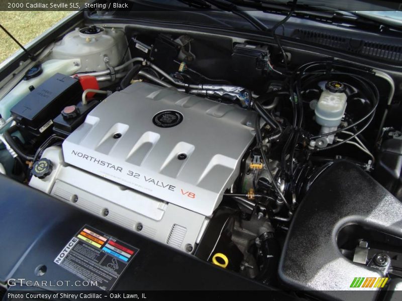 Sterling / Black 2000 Cadillac Seville SLS