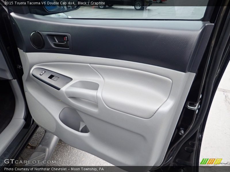 Black / Graphite 2015 Toyota Tacoma V6 Double Cab 4x4