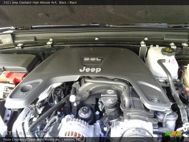 Black / Black 2021 Jeep Gladiator High Altitude 4x4