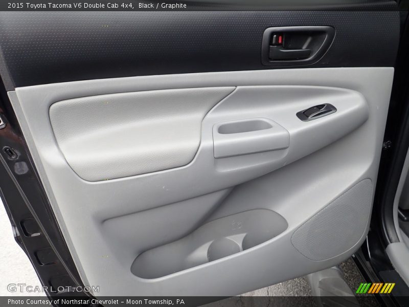 Black / Graphite 2015 Toyota Tacoma V6 Double Cab 4x4