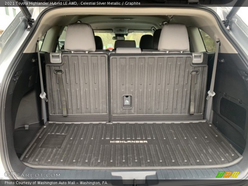 Celestial Silver Metallic / Graphite 2021 Toyota Highlander Hybrid LE AWD