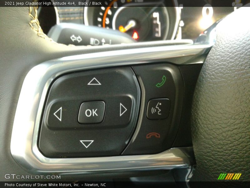 Black / Black 2021 Jeep Gladiator High Altitude 4x4