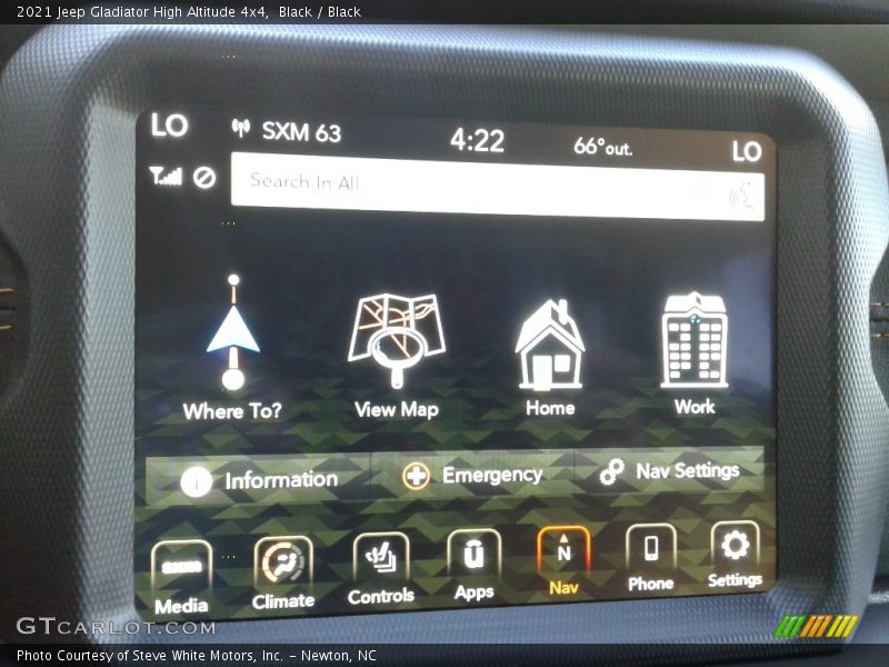 Black / Black 2021 Jeep Gladiator High Altitude 4x4