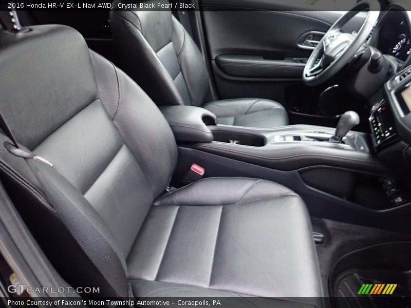 Crystal Black Pearl / Black 2016 Honda HR-V EX-L Navi AWD