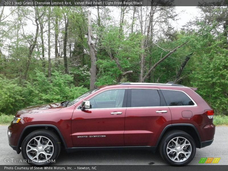  2021 Grand Cherokee Limited 4x4 Velvet Red Pearl