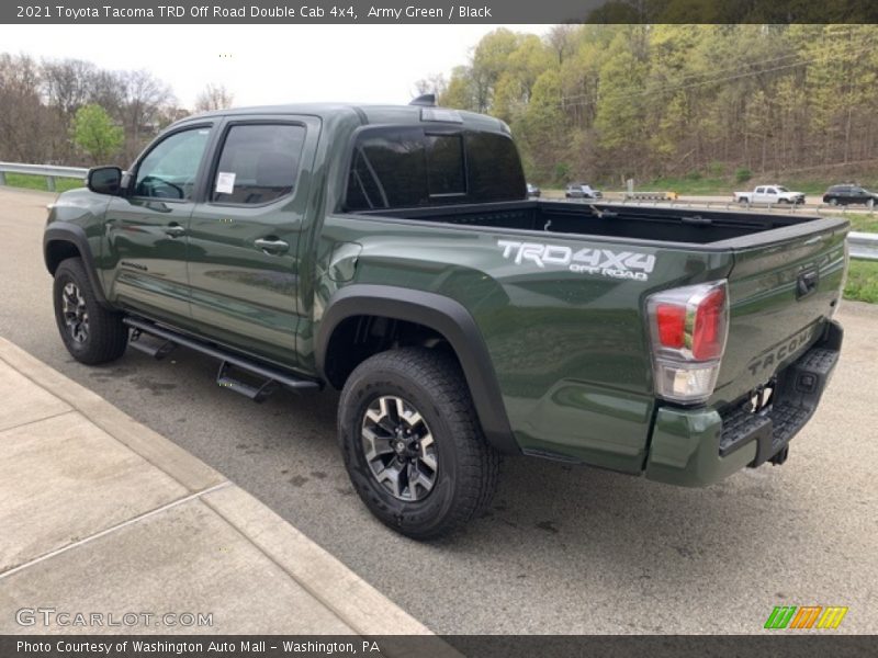 Army Green / Black 2021 Toyota Tacoma TRD Off Road Double Cab 4x4