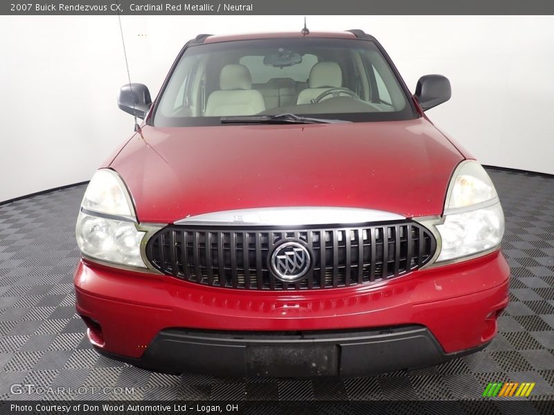 Cardinal Red Metallic / Neutral 2007 Buick Rendezvous CX