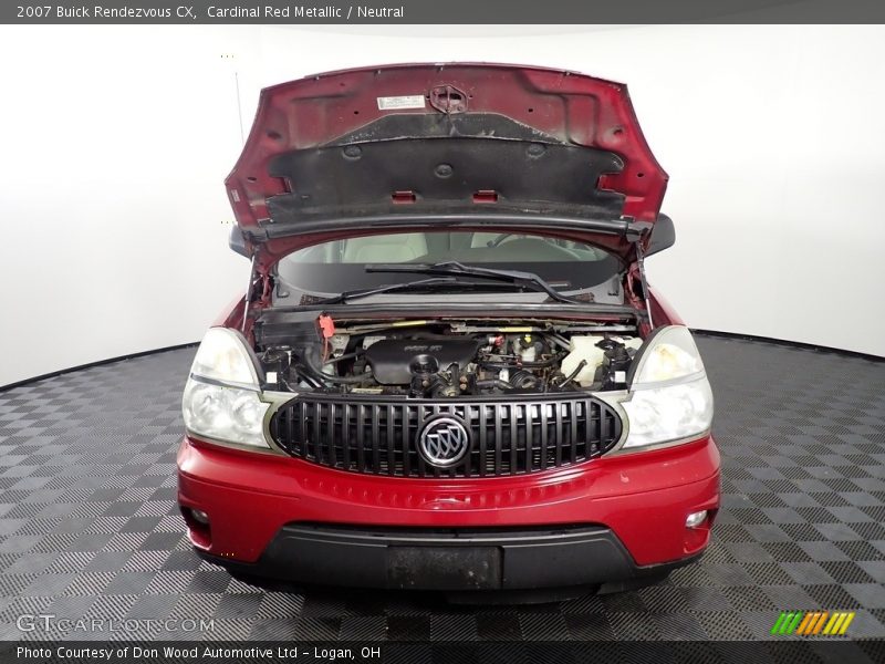 Cardinal Red Metallic / Neutral 2007 Buick Rendezvous CX