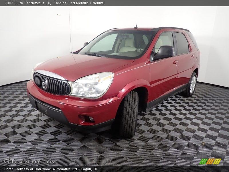 Cardinal Red Metallic / Neutral 2007 Buick Rendezvous CX