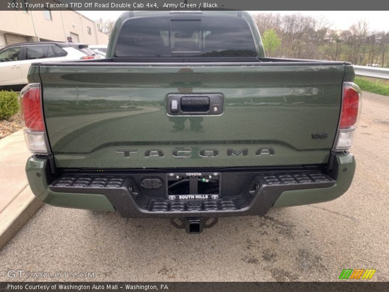 Army Green / Black 2021 Toyota Tacoma TRD Off Road Double Cab 4x4