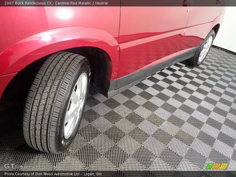 Cardinal Red Metallic / Neutral 2007 Buick Rendezvous CX