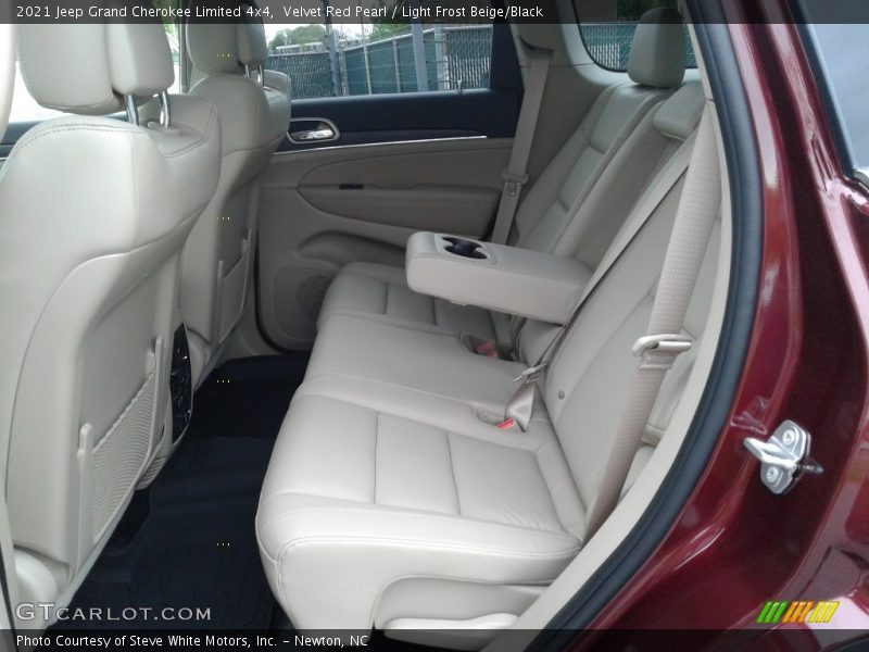 Rear Seat of 2021 Grand Cherokee Limited 4x4