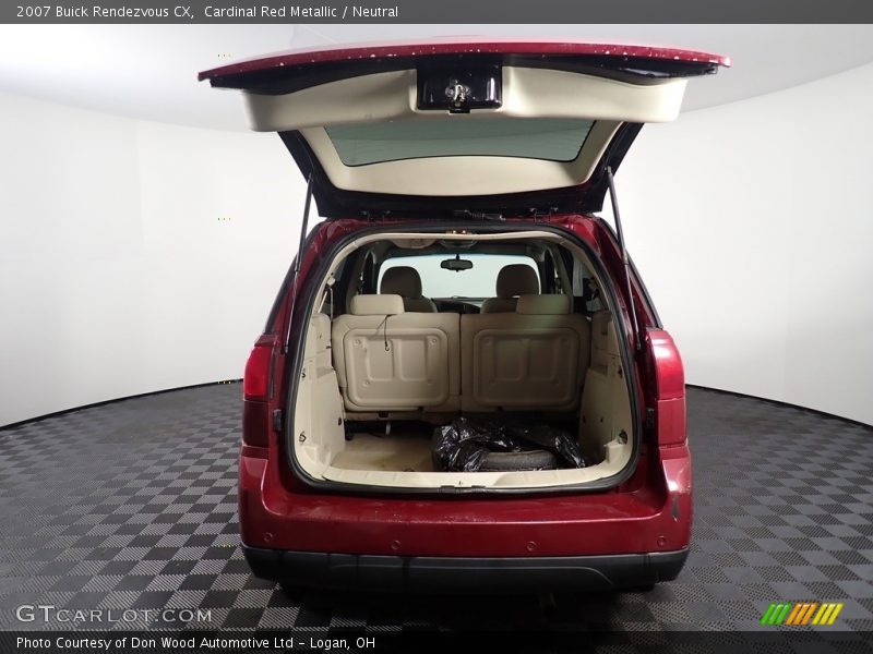 Cardinal Red Metallic / Neutral 2007 Buick Rendezvous CX