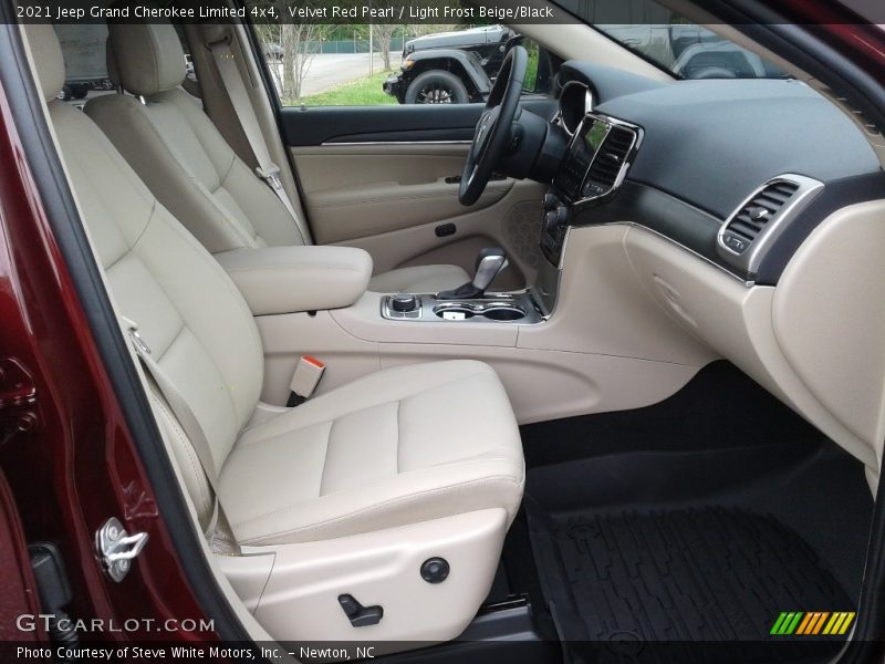 Velvet Red Pearl / Light Frost Beige/Black 2021 Jeep Grand Cherokee Limited 4x4