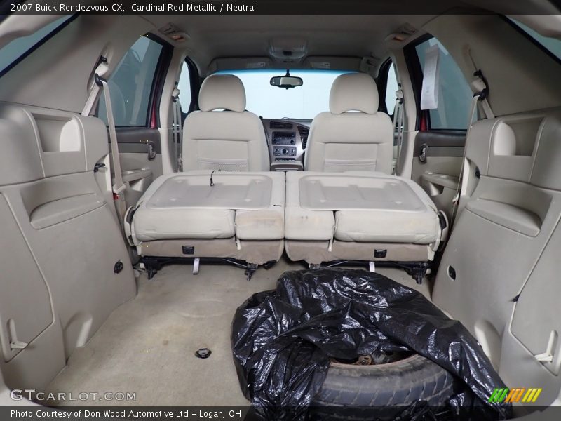 Cardinal Red Metallic / Neutral 2007 Buick Rendezvous CX