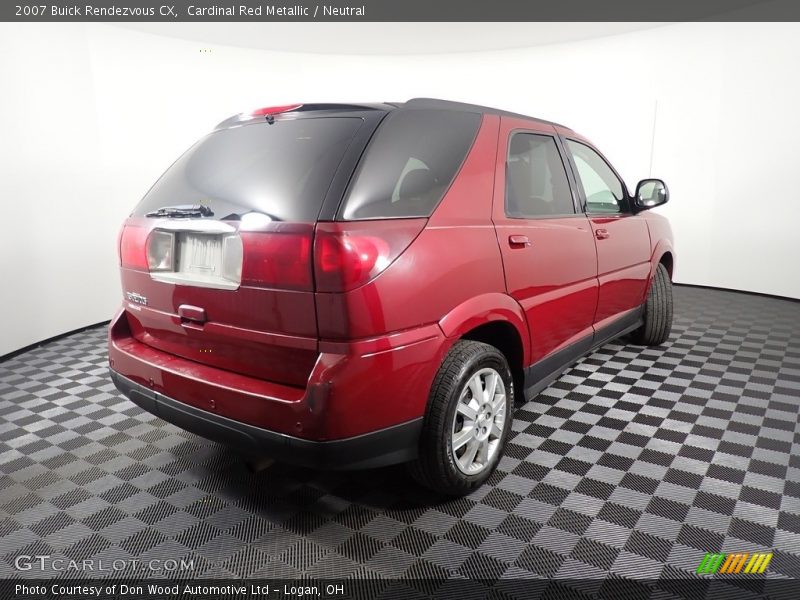 Cardinal Red Metallic / Neutral 2007 Buick Rendezvous CX