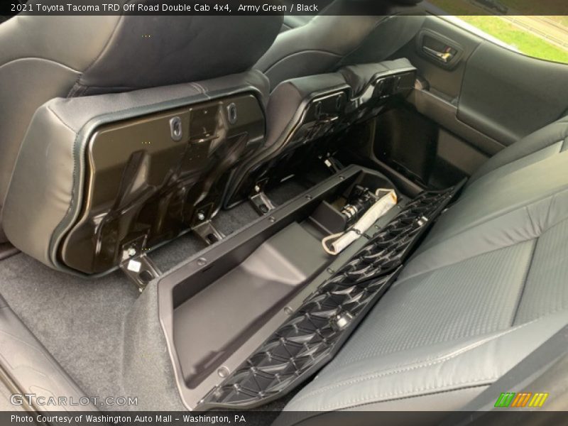 Rear Seat of 2021 Tacoma TRD Off Road Double Cab 4x4