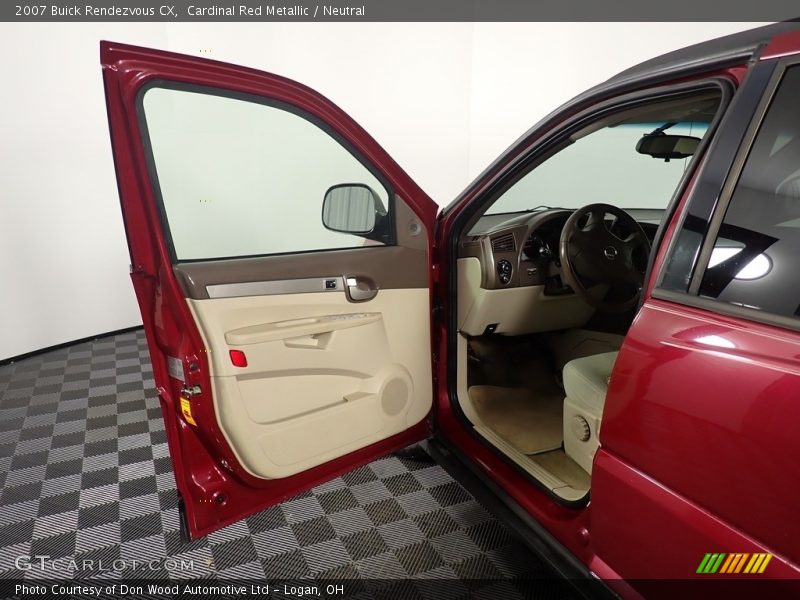 Cardinal Red Metallic / Neutral 2007 Buick Rendezvous CX