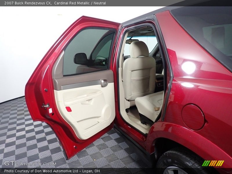 Cardinal Red Metallic / Neutral 2007 Buick Rendezvous CX