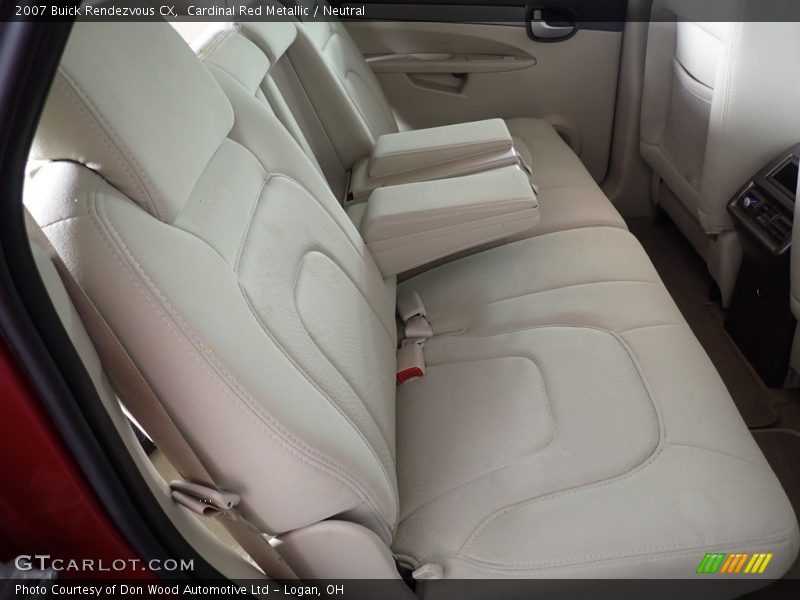 Cardinal Red Metallic / Neutral 2007 Buick Rendezvous CX