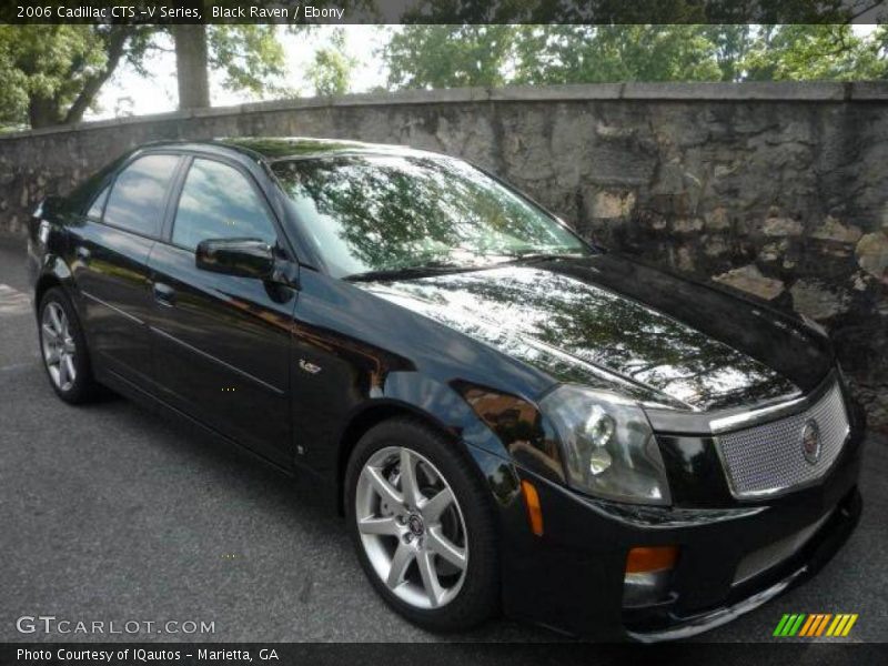 Black Raven / Ebony 2006 Cadillac CTS -V Series
