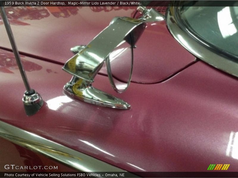 Magic-Mirror Lido Lavender / Black/White 1959 Buick Invicta 2 Door Hardtop
